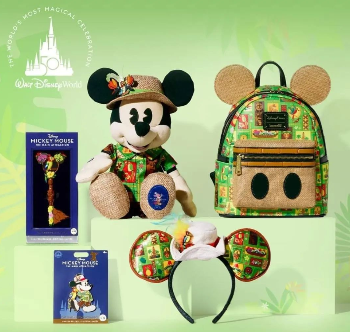 Mickey The Main Attraction Enchanted Tiki Room Collection coming to ShopDisney on July 1st