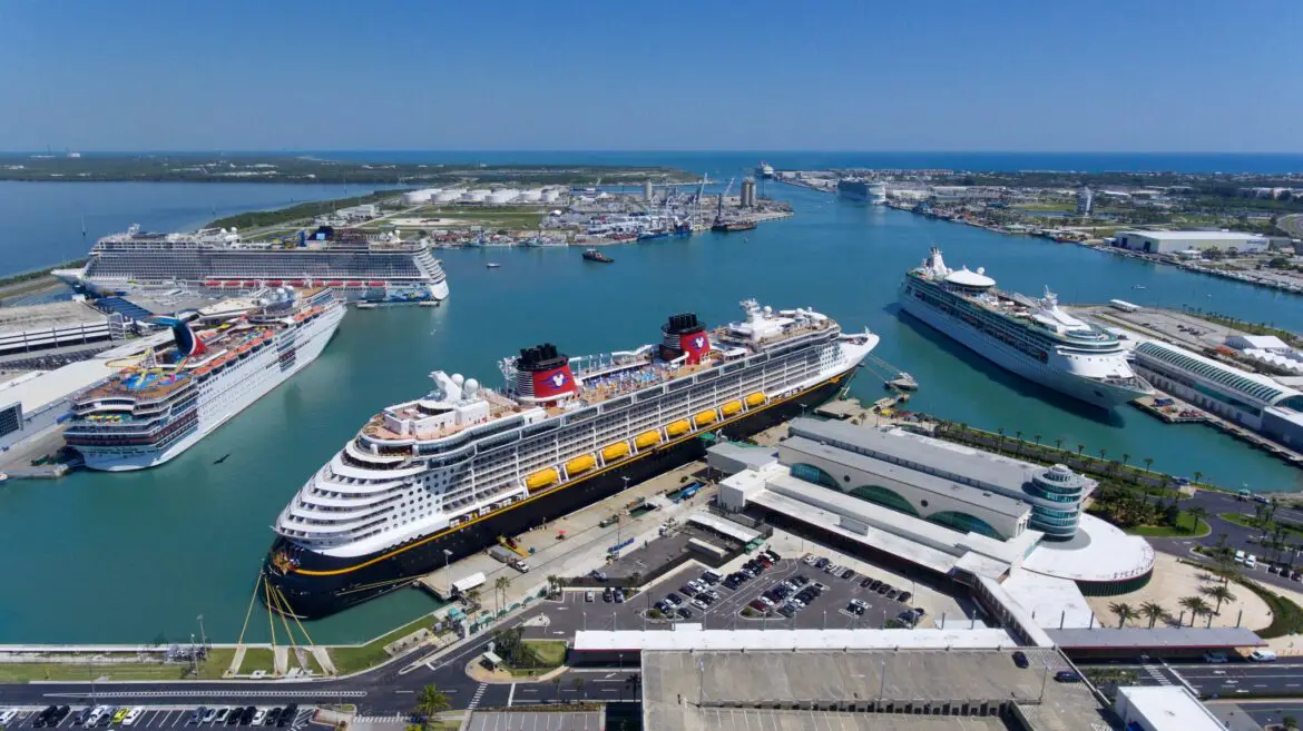 Port Canaveral was named one of the top ten Best Cruise Ports in the world