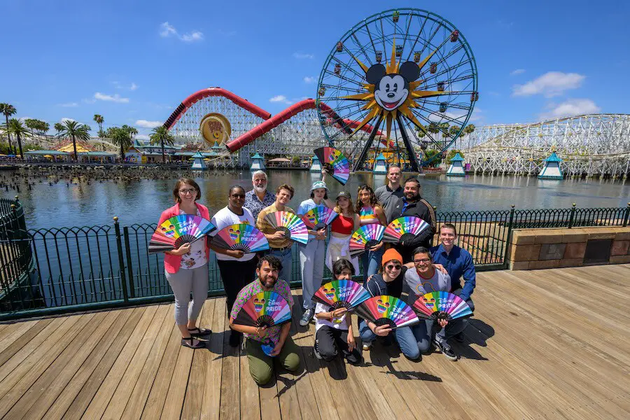 See the Cast of Hulu's ' Love, Victor' During Their Visit to Disneyland Resort