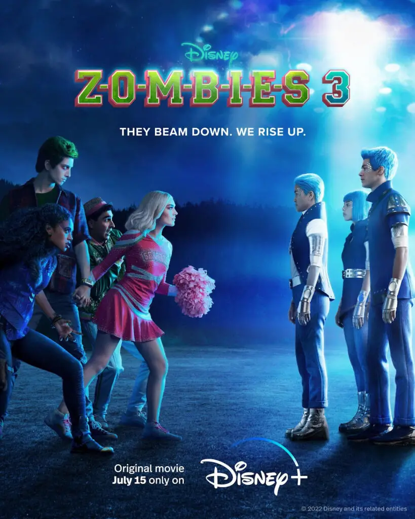 Disney+ Revealed the Official Trailer and Key Art for 'Zombies 3'