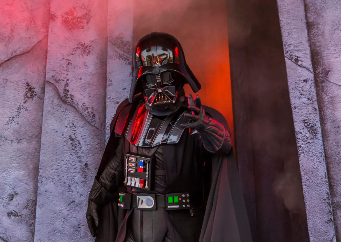 Darth Vader returning to Disneyland for a limited time starting today!