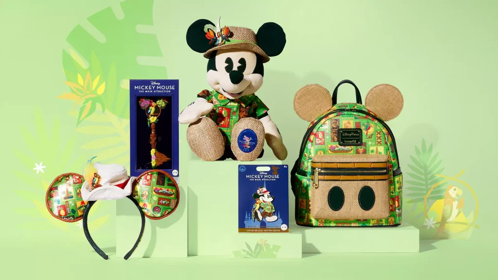 Mickey The Main Attraction Enchanted Tiki Room Collection coming to ShopDisney on July 1st