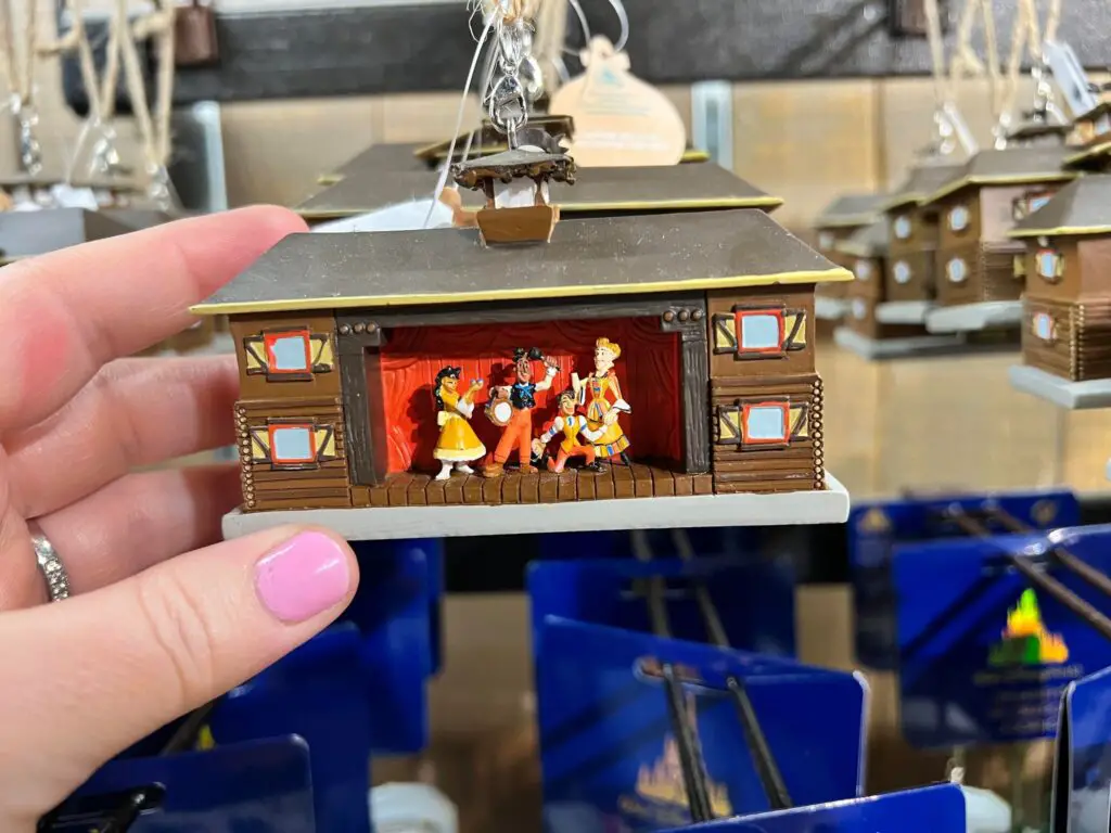 All New Fort Wilderness Christmas Ornament Highlights Pioneer Hall