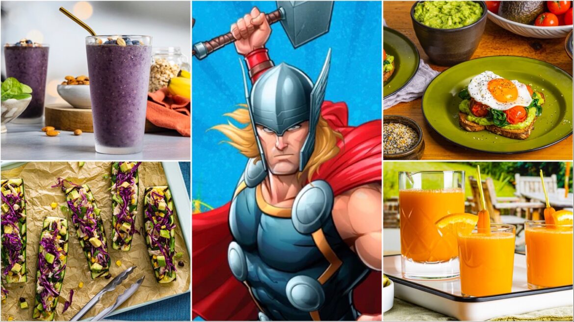 Dole & Marvel Team Up For The Release Of Thor: Love & Thunder With New Recipes!