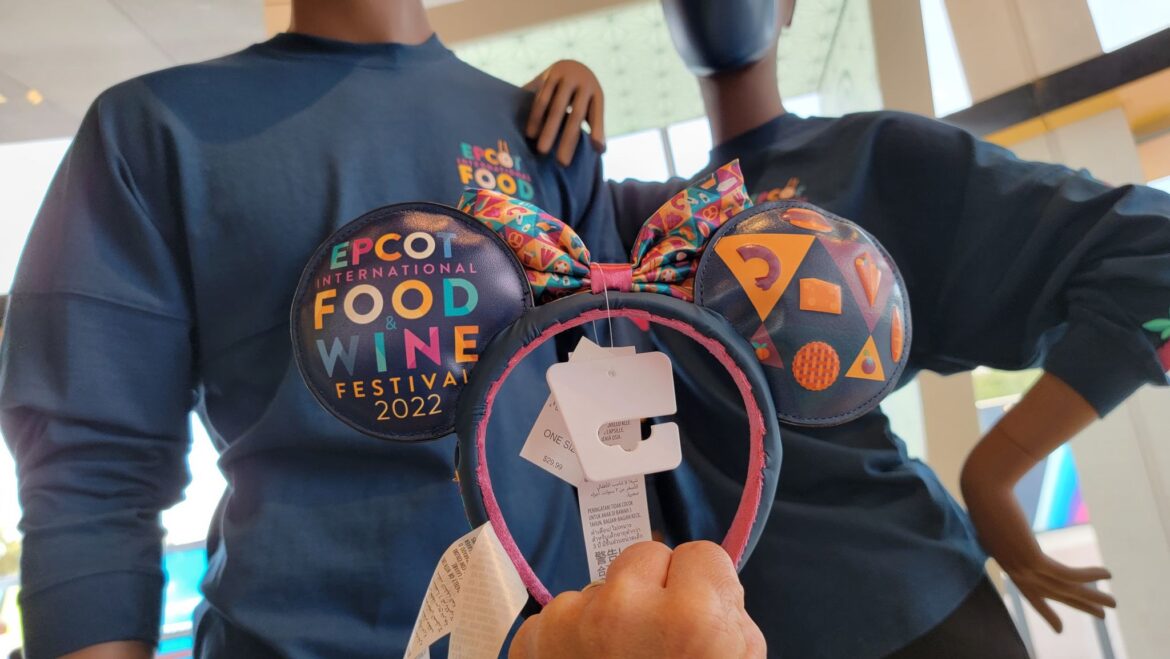 2022 EPCOT International Food & Wine Festival Minnie Ear Headband