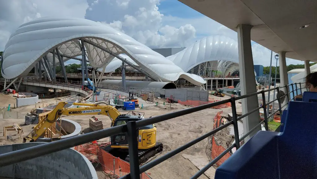 New Tron Construction Photos from the Peoplemover