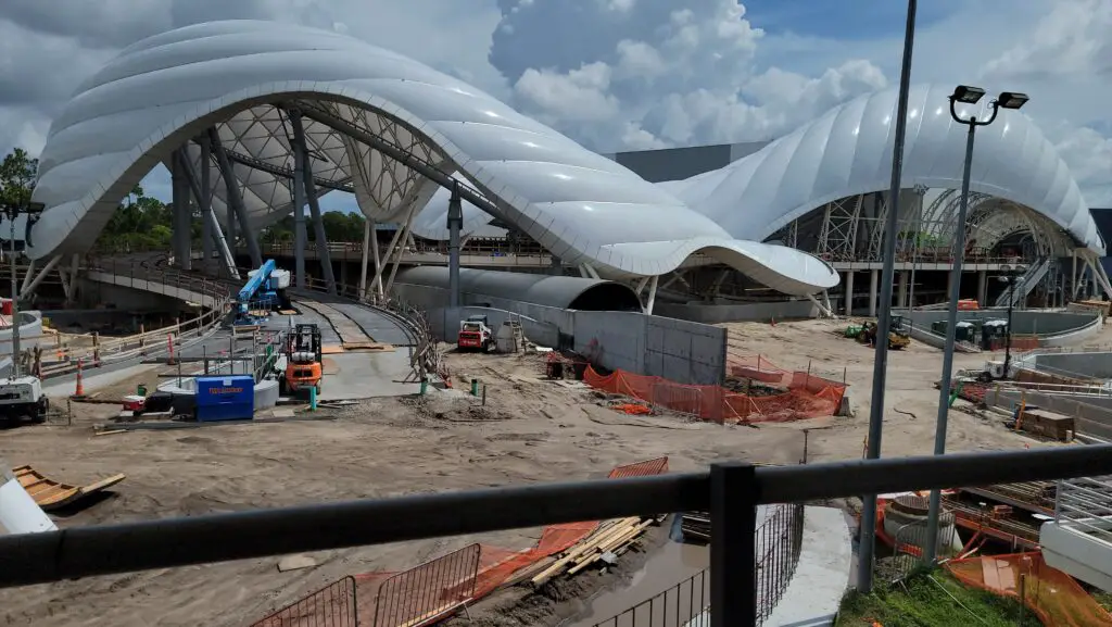 New Tron Construction Photos from the Peoplemover