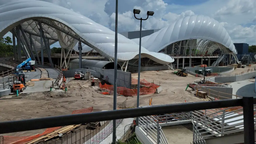 New Tron Construction Photos from the Peoplemover