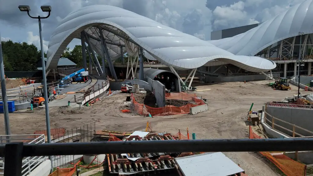 New Tron Construction Photos from the Peoplemover