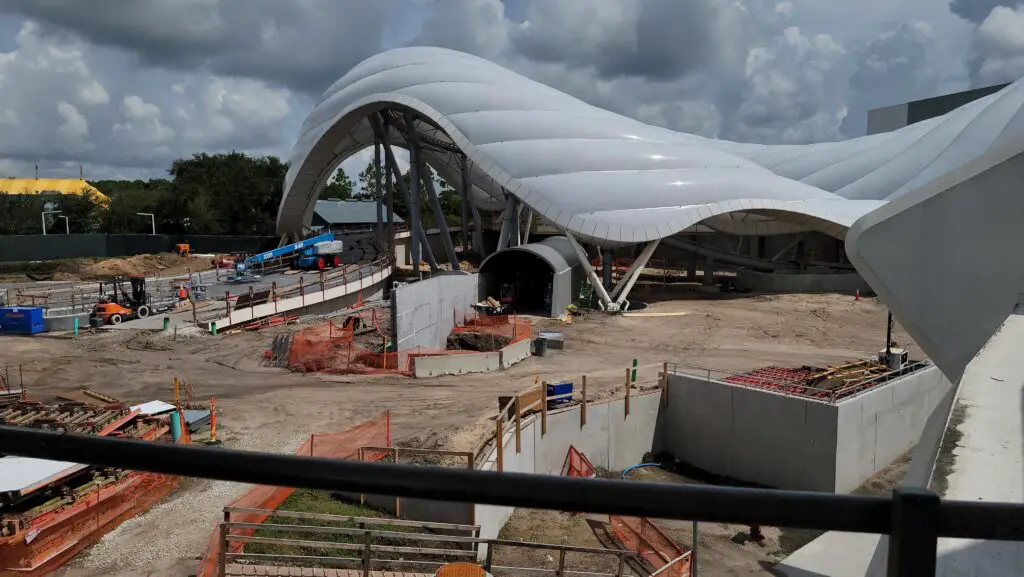 New Tron Construction Photos from the Peoplemover