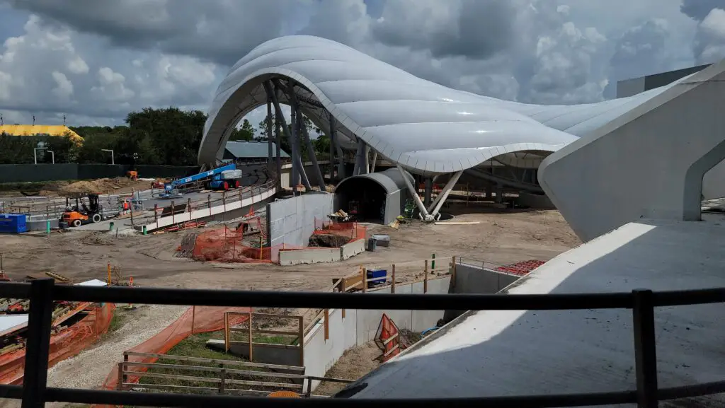 New Tron Construction Photos from the Peoplemover