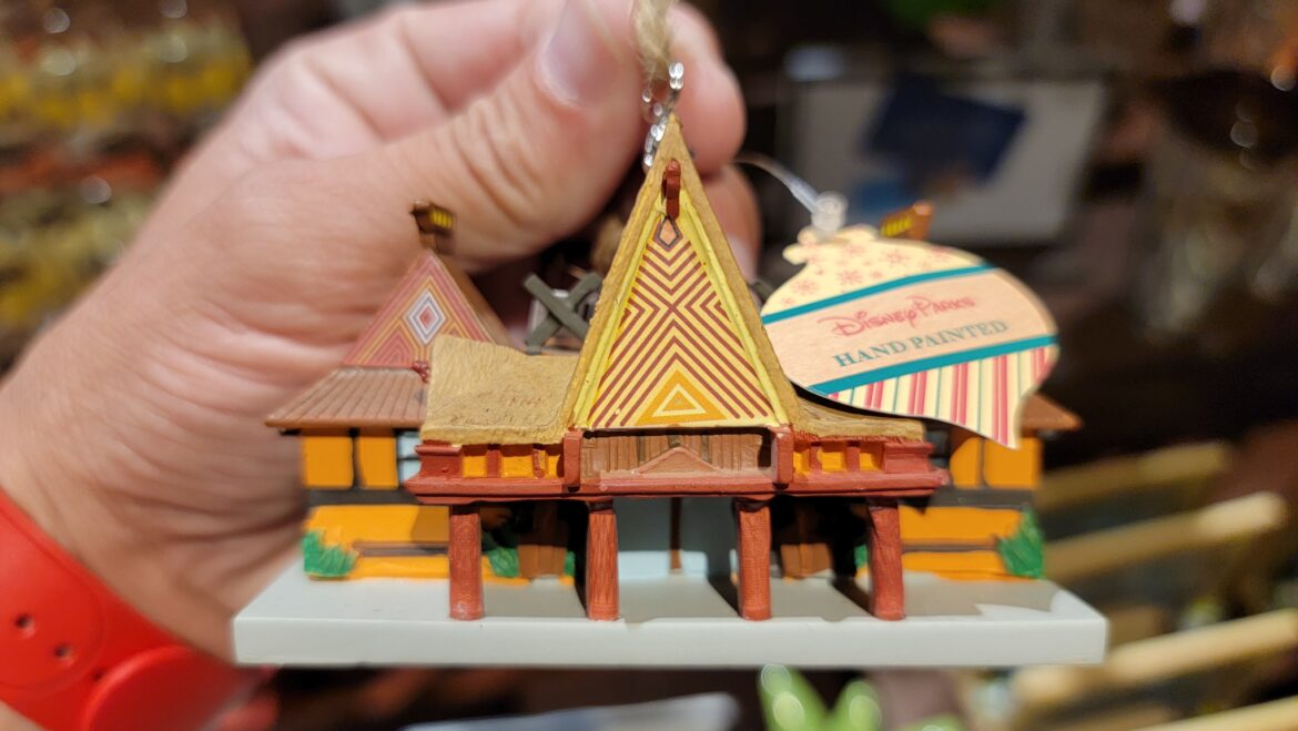 Disney’s Polynesian Resort Ornament spotted at Disney World
