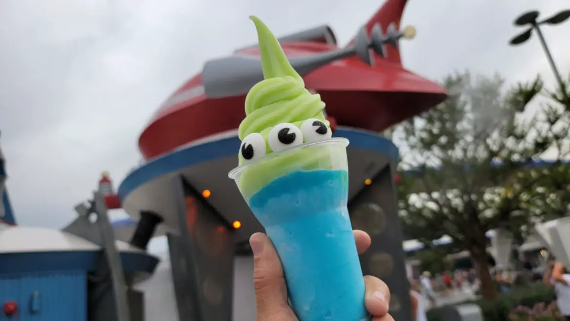 Toy Story Dole Whip Lime treat now available in the Magic Kingdom
