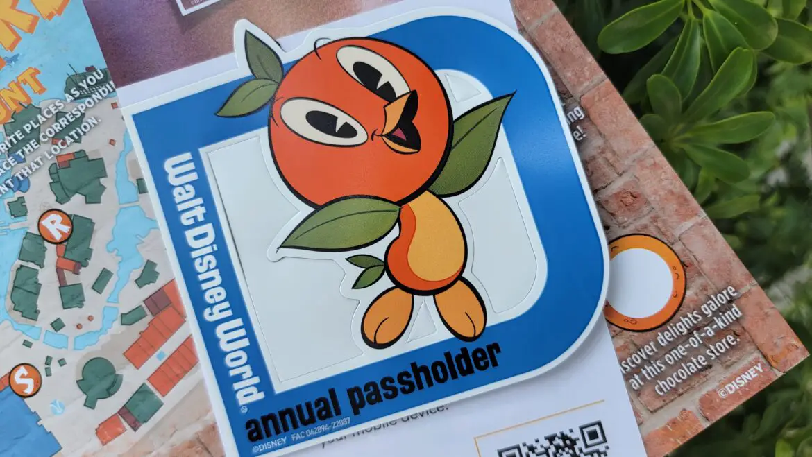 New Interactive Orange Bird AP Magnet available in Disney Springs