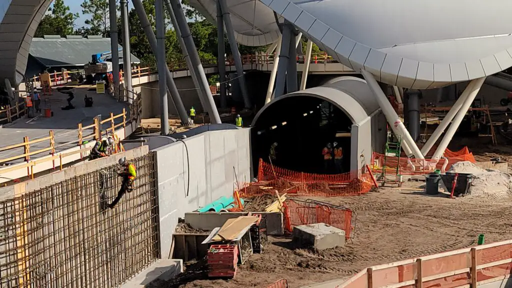 Tunnel for Disney World Railroad