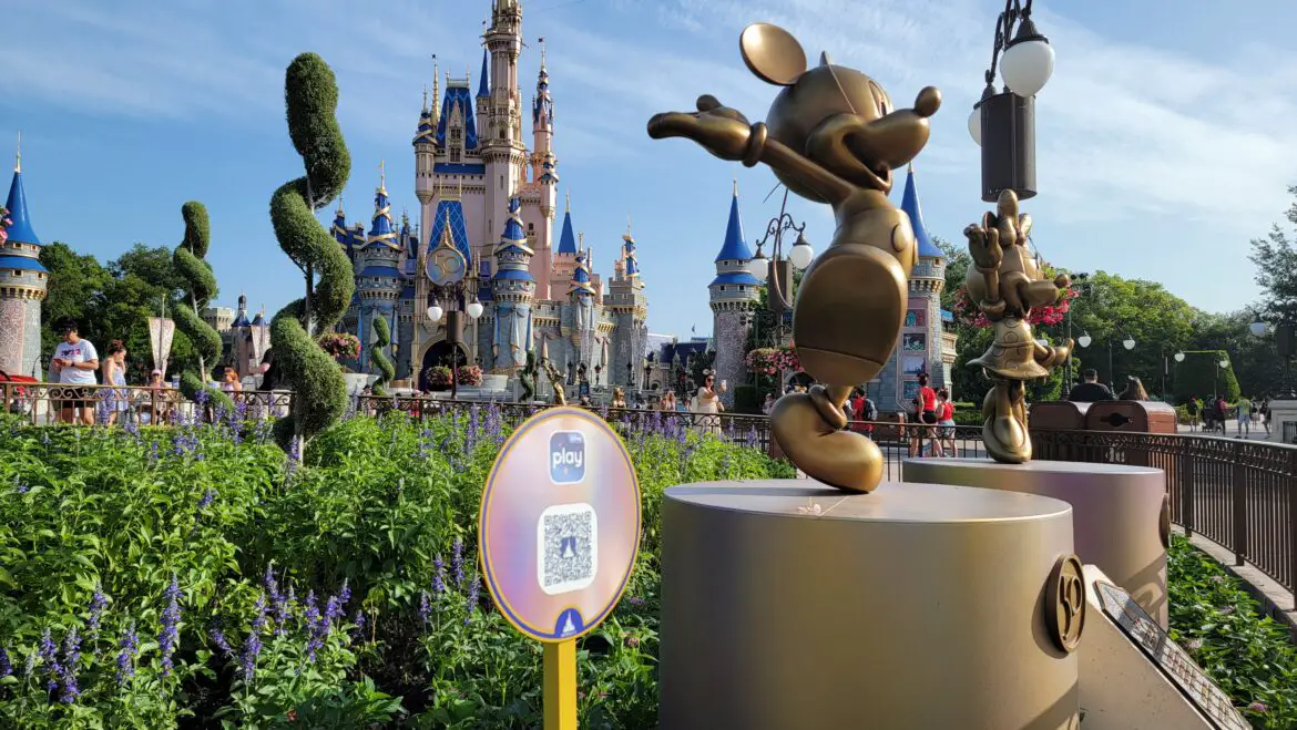 Disney adds QR codes for the Disney Play App