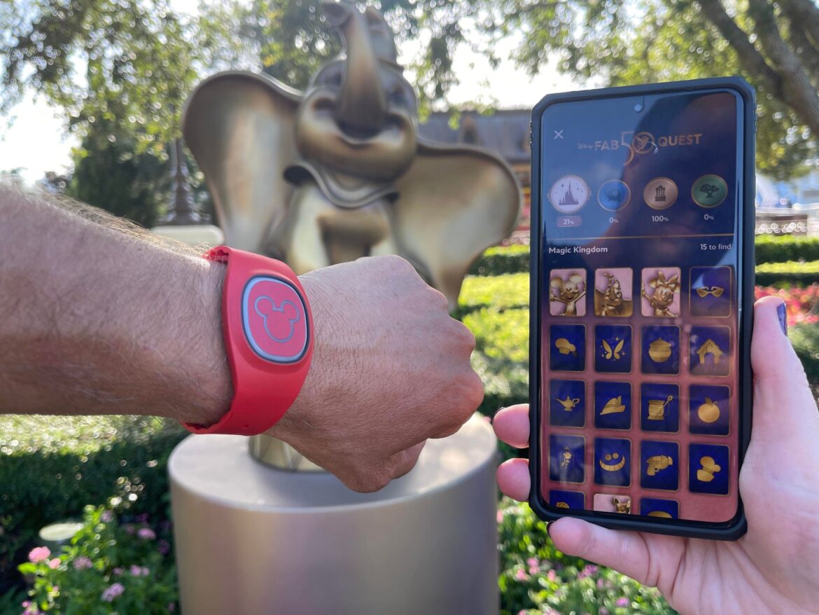 Disney Fab 50 MagicBand+ Quest from the Magic Kingdom Video