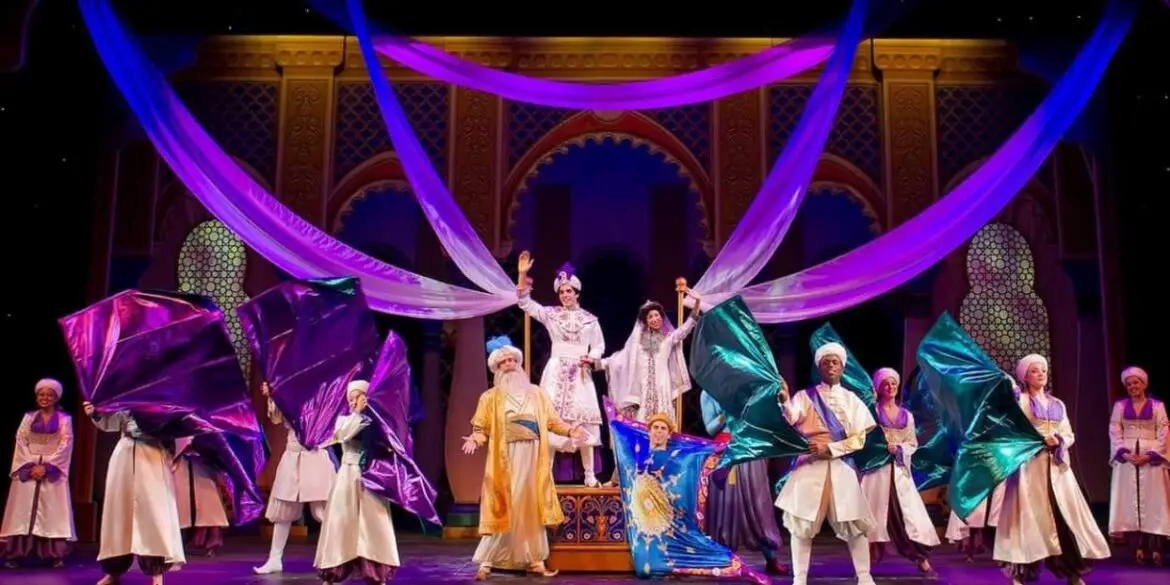 Disney’s Aladdin-A Musical Spectacular being canceled on more Disney Wish sailings