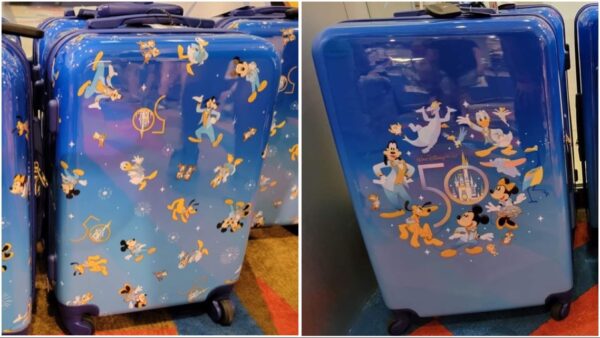 Disney World 50th Anniversary Luggage