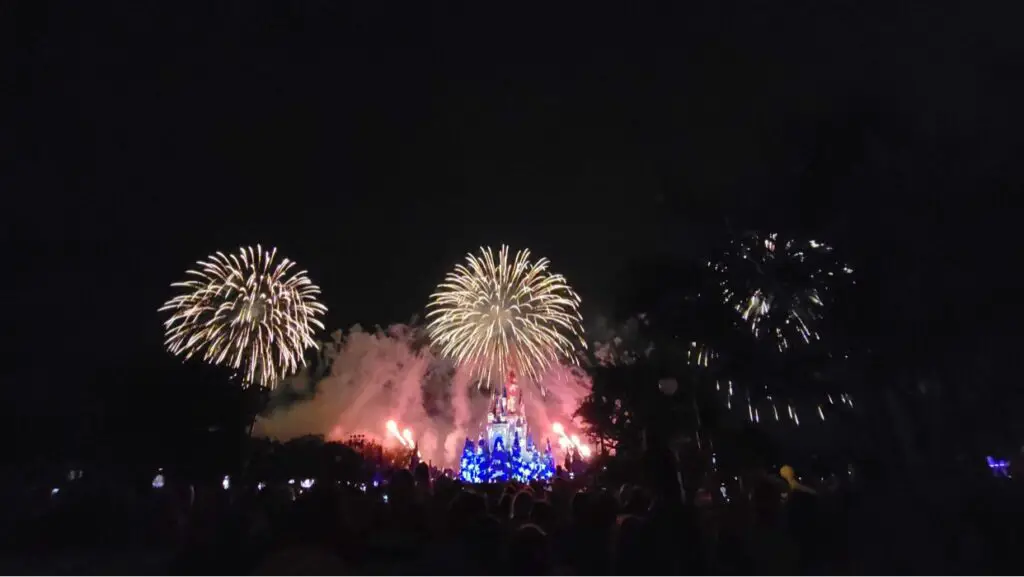 Disney Celebrates America Fourth of July Fireworks in the Magic Kingdom