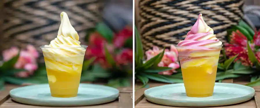 A look at some of the New & Returning Dole Whip offerings at the Disney Parks & Resorts
