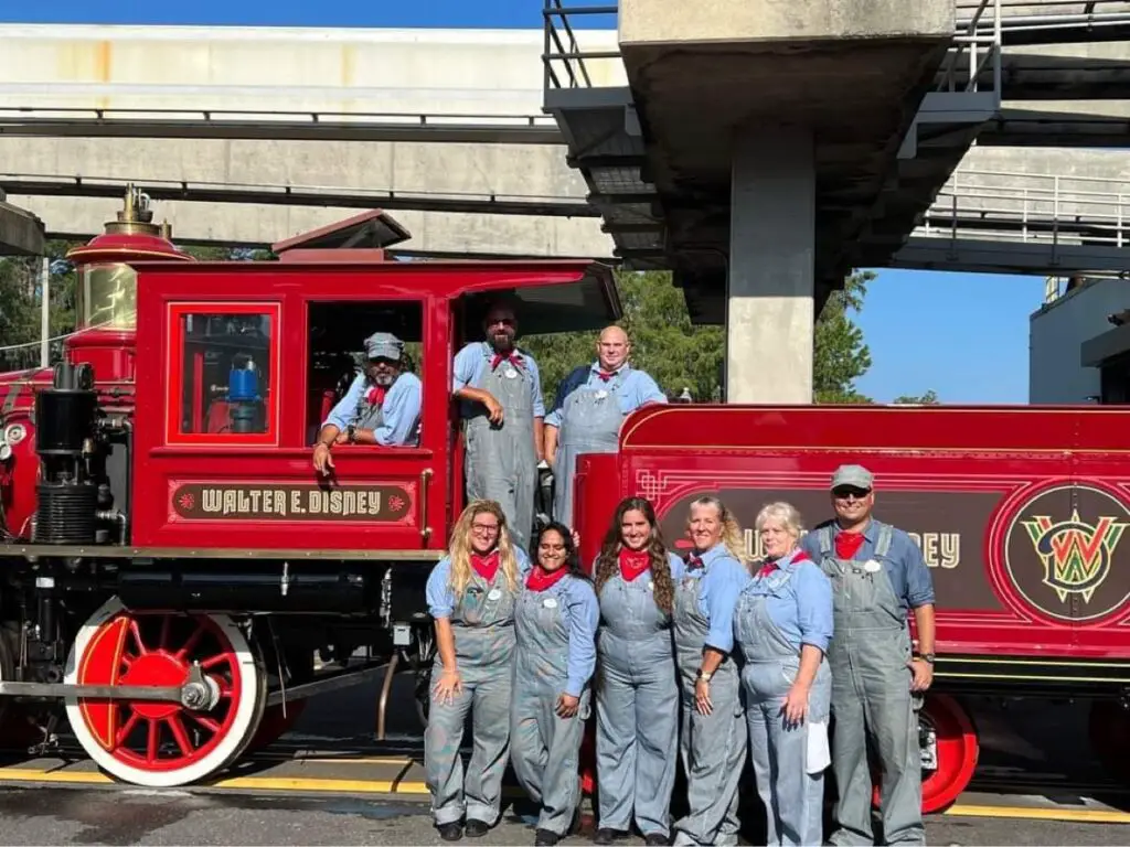 Disney Cast Members begin Walt Disney World Railroad Training