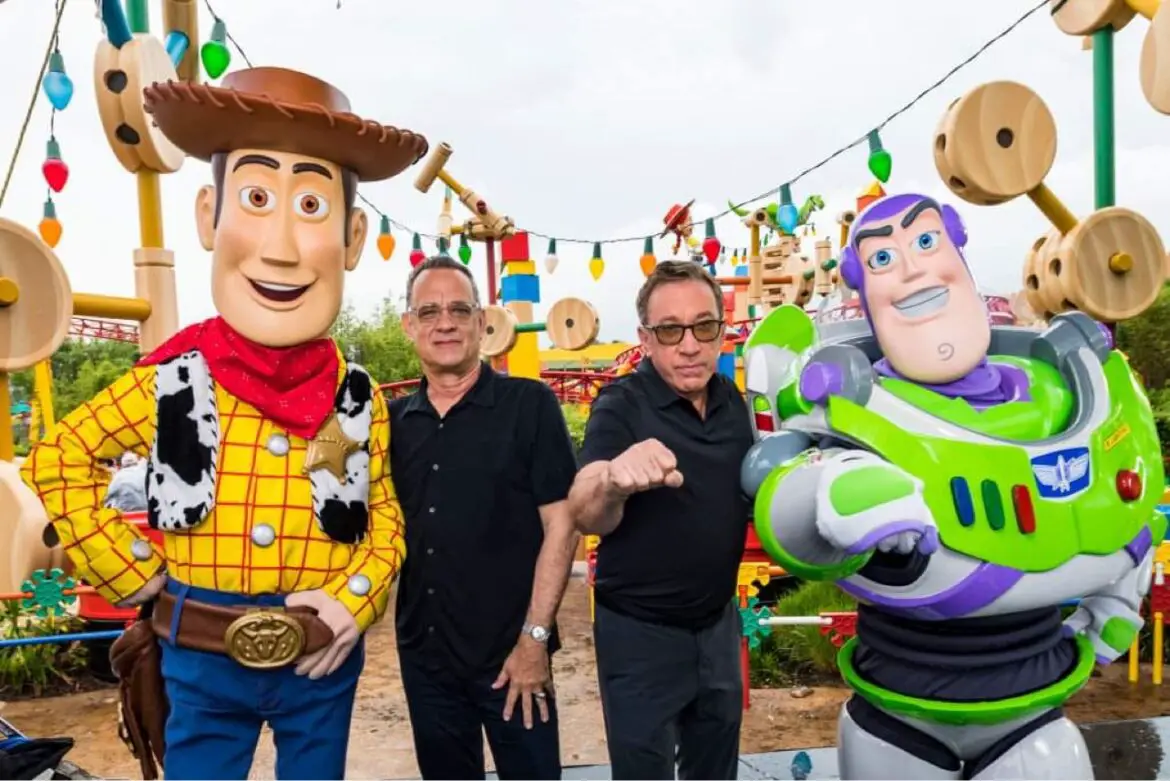 Tom Hanks shares his thoughts on Tim Allen not voicing Buzz in new Lightyear Movie
