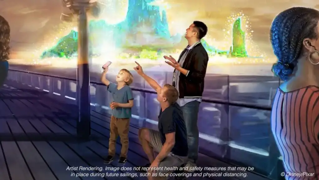 Disney Uncharted Adventure is the First-of-Its-Kind Interactive Experience on the Disney Wish