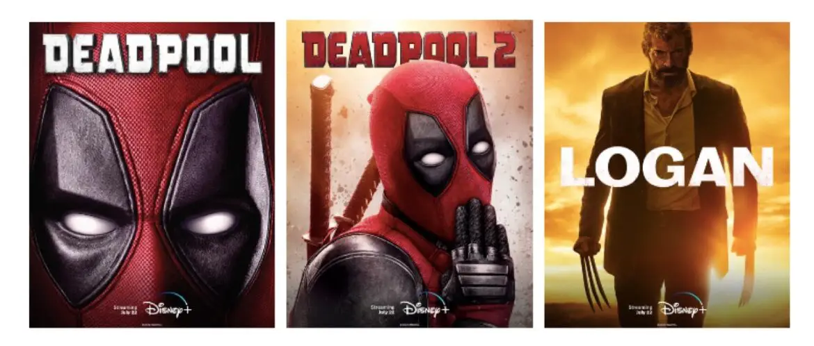First R rated movies Deadpool & Logan coming to Disney+