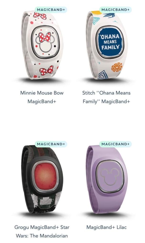 First Look at the Magicband+ designs for Disney World Hotel Guests ...