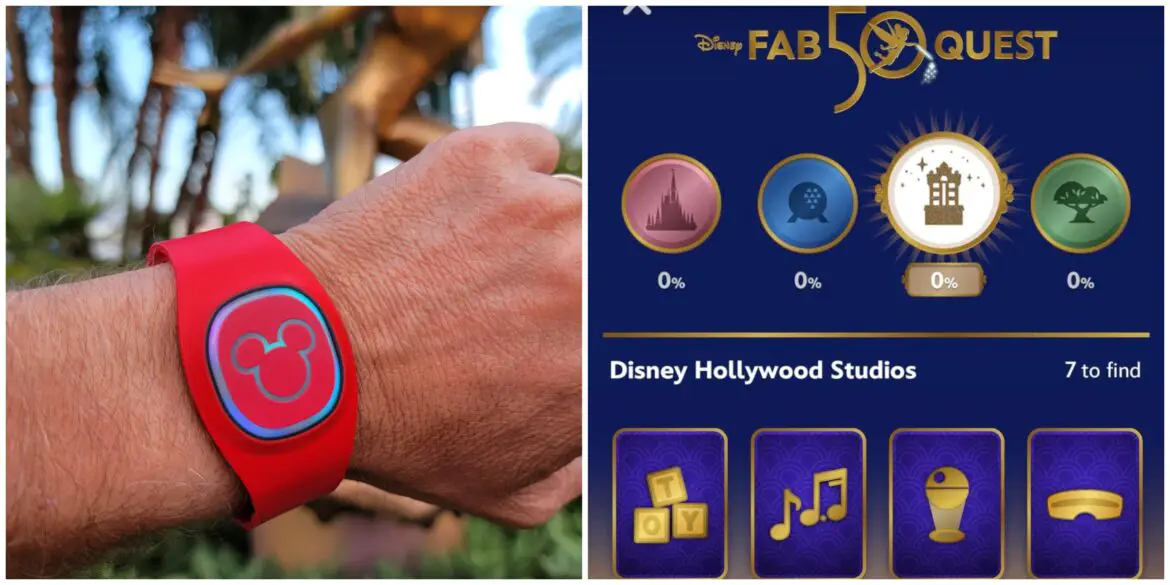 Disney Fab 50 Quest now available on the My Disney Experience App