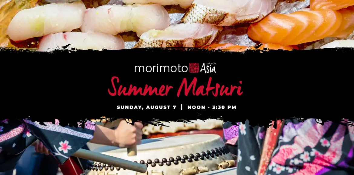 Morimoto Asia’s Summer Matsuri Event Coming to Disney Springs