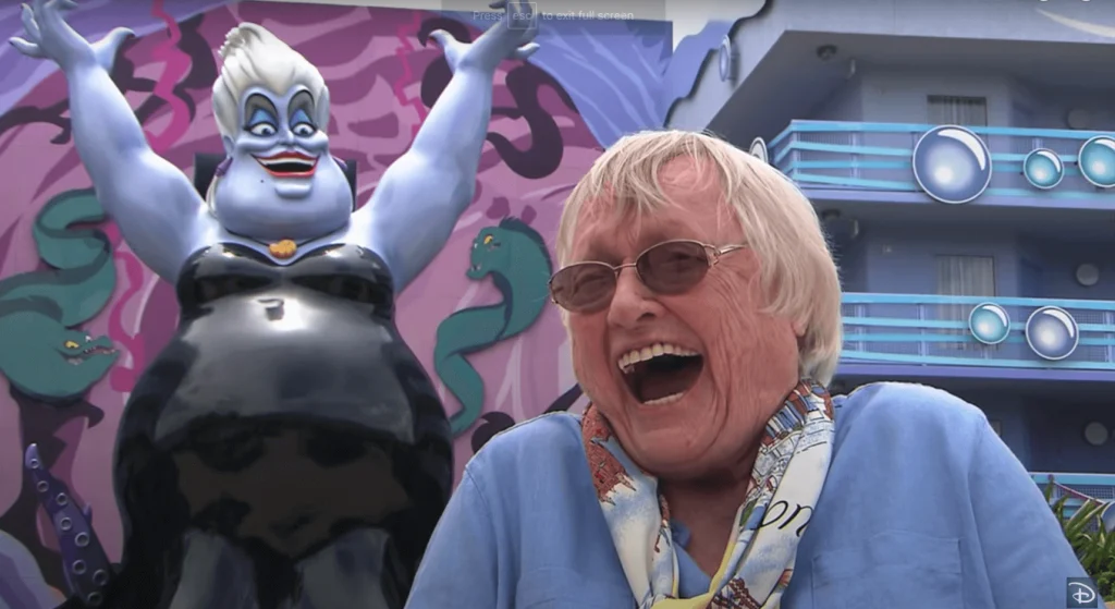 Pat Carroll the voice of Ursula passes away at 95
