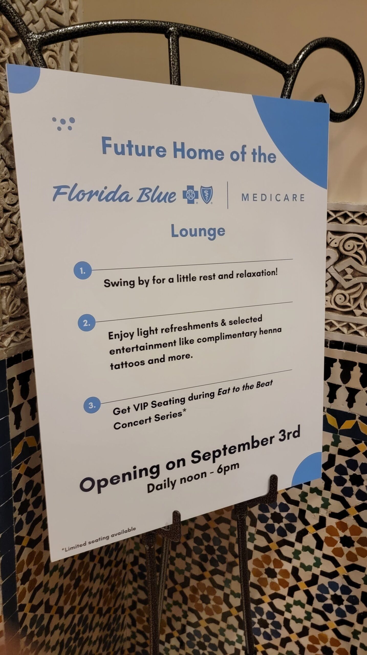 Restaurant Marrakesh is becoming the Future home of Florida Blue Lounge | Chip and Company
