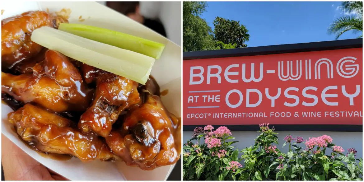 Peanut Butter and Jelly Wings are a Surprising hit at the Epcot Food & Wine Festival