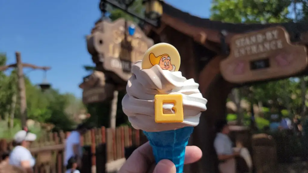 Happy the Dwarf Cone spotted at Storybook Treats in the Magic Kingdom