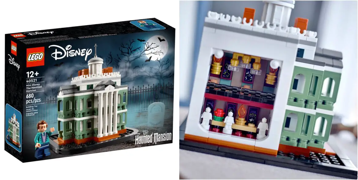LEGO Announced New Mini Disney ‘The Haunted Mansion’ Set Coming Soon