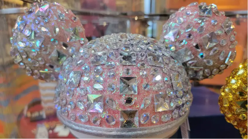 New $1000 Disney World 50th Anniversary Jeweled Mickey Ear Hat!