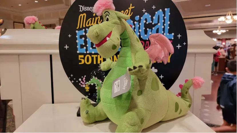 Elliott Plush From Pete’s Dragon And The Main Electrical Parade!