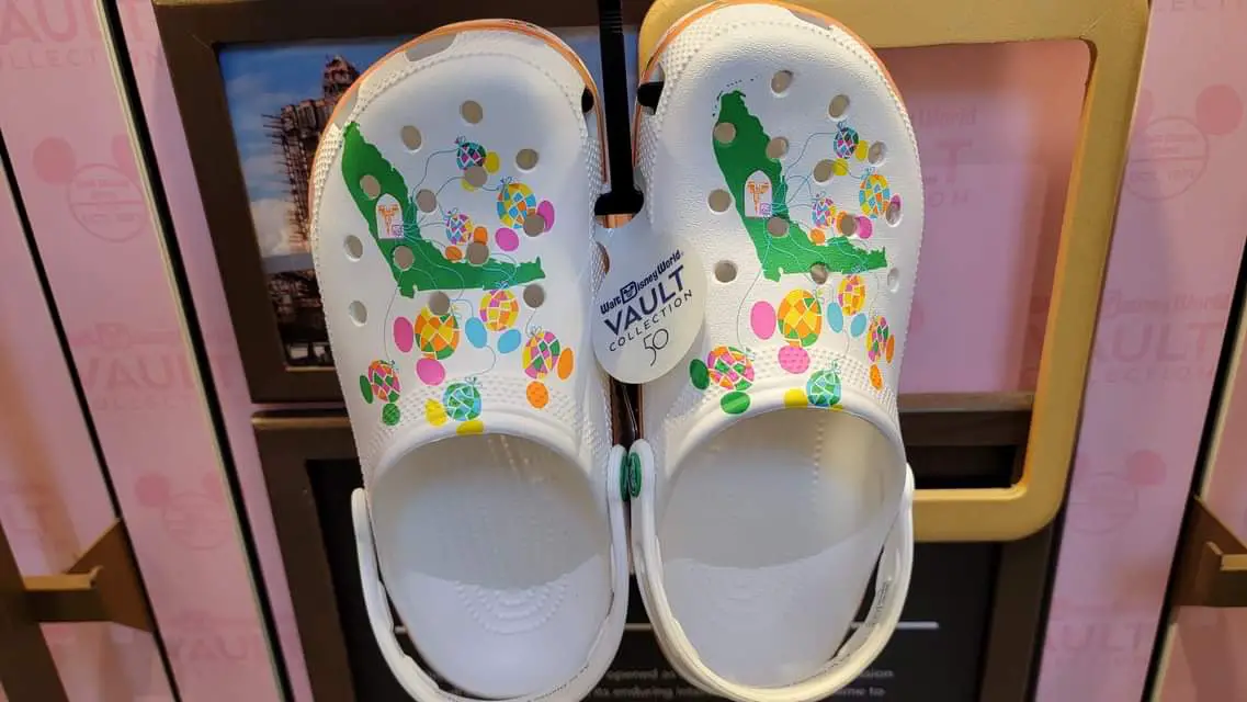 New 50th Anniversary Balloon Crocs From The Vault Collection Spotted At Hollywood Studios!