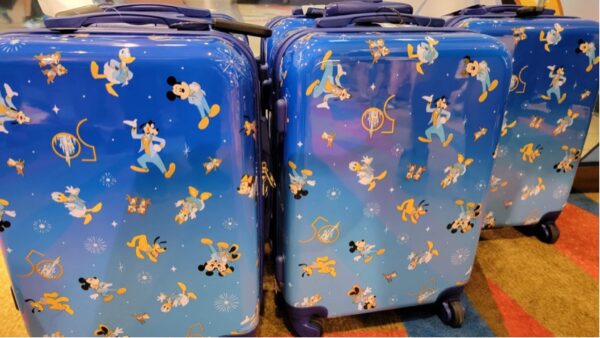 Disney World 50th Anniversary Luggage