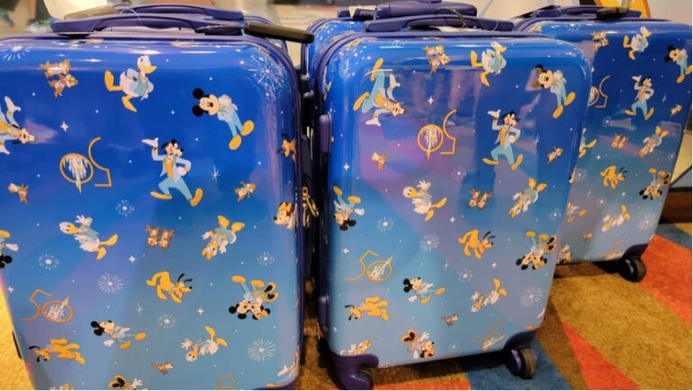 Disney 50th Anniversary Luggage