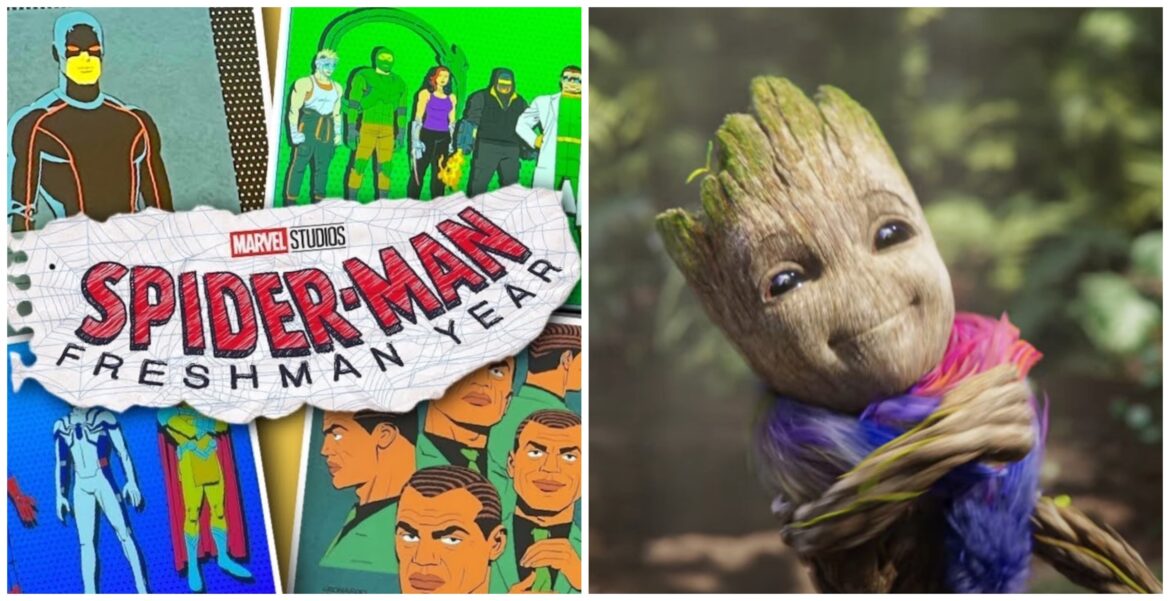 New Details Revealed for Marvel’s ‘Spider-Man: Freshman Year’, ‘I Am Groot’, and More