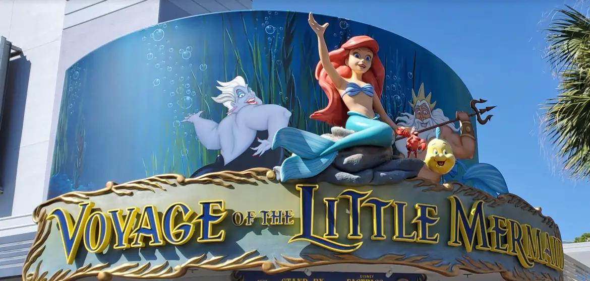 Voyage of the Little Mermaid stage show removed from Disney World Website