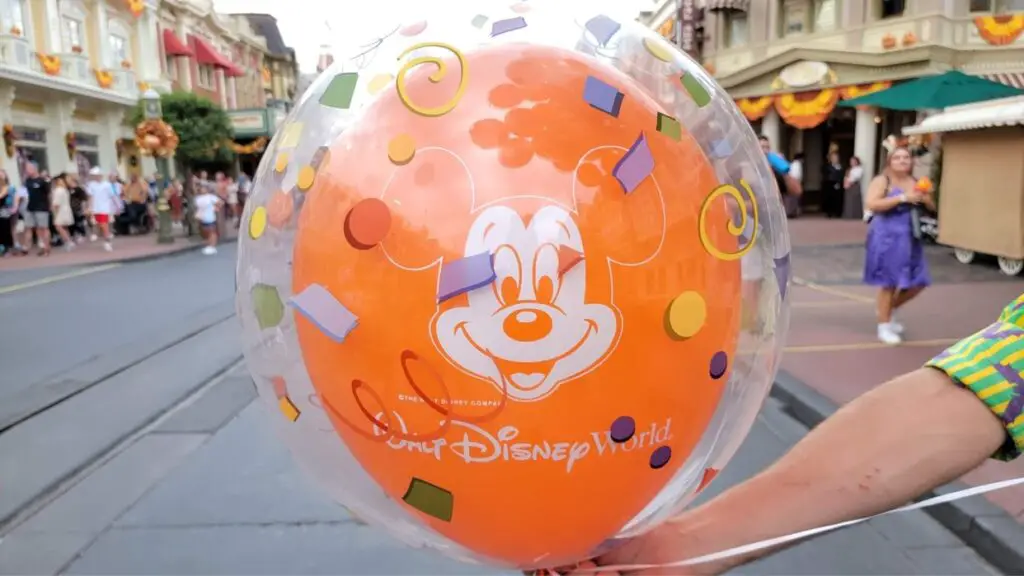 New Mickey's Not So Scary Halloween Party Balloon