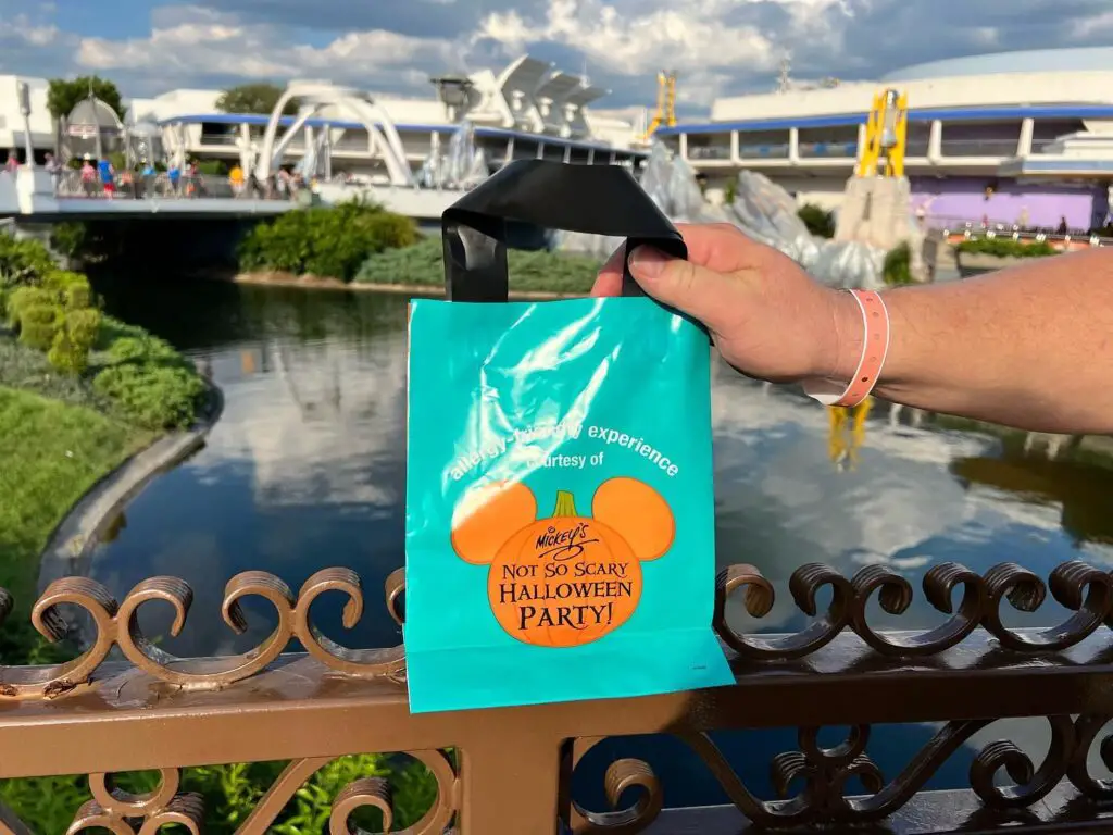 Allergy Friendly Treats available at Mickey's Not So Scary Halloween Party