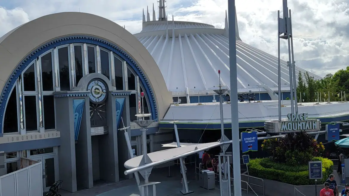 Space Mountain Power & Light Building being overhauled for Tron Lightcycle Run
