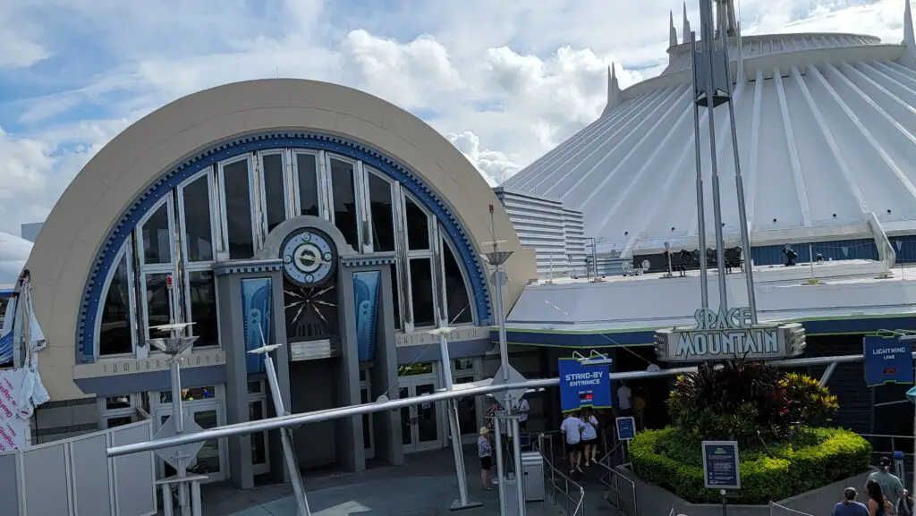 Space Mountain Power & Light Building being overhauled for Tron Lightcycle Run