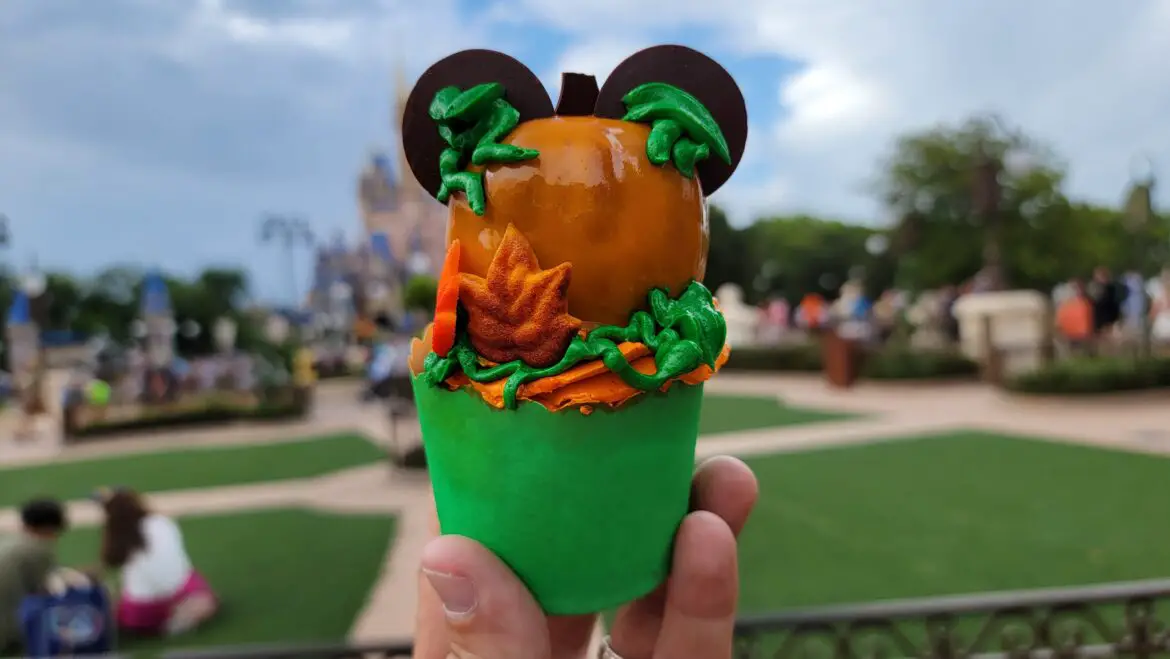 Oh, My Gourd Cupcake is a Fun & Festive Treat at the Magic Kingdom