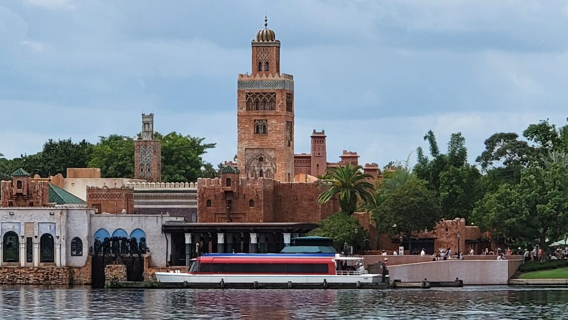 Friendship Boats receive new Paint Job in Epcot